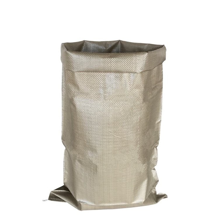 Zelené tkané polypropylenové pytle pro stavby