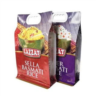 Plastové rýžové obalové sáčky s rukojetí