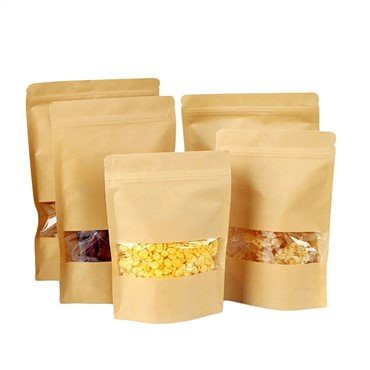 Stand Up Kraft papírový sáček